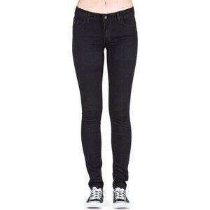 Naked & Famous The Skinny Black Super Stretch Lightweight Jeans Nwt 25 X 31